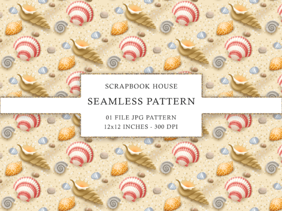 Beach Seamless Patterns Scrapbooking: A Versatile Tool for Creative Projects