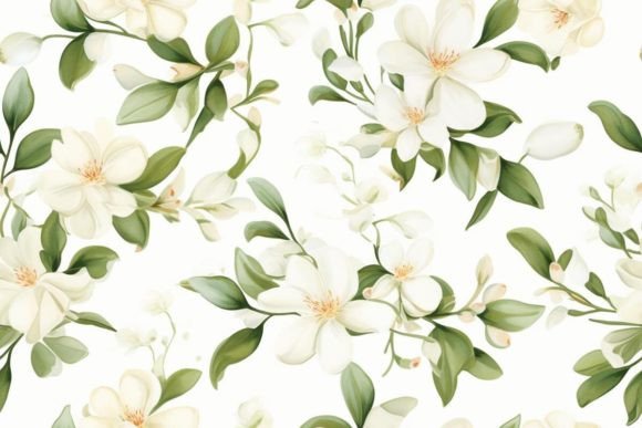 Botanical Design Jasmine Patterns: A Timeless Blend of Nature and Artistry