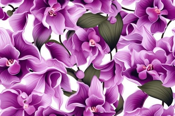 Exploring the Beauty of Art Orchid Patterns in Fashion Design