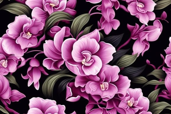 Floral Graphics Repeating Patterns Art