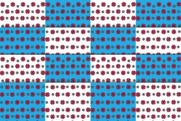 Flowery Patterns Background Textures