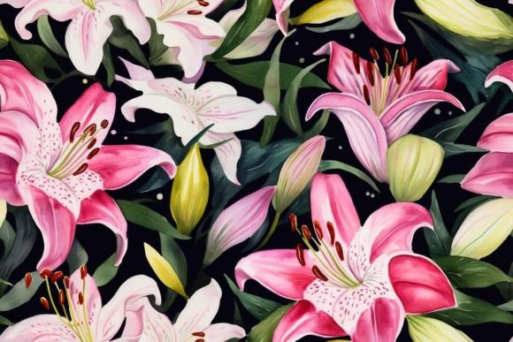 Interior Design Lily Patterns Motif: Transforming Spaces with Timeless Elegance