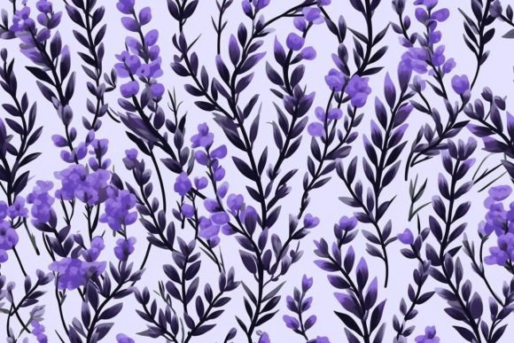 Lavender Patterns Ornamental Pattern: A Beautiful Addition to Your Creative Projects