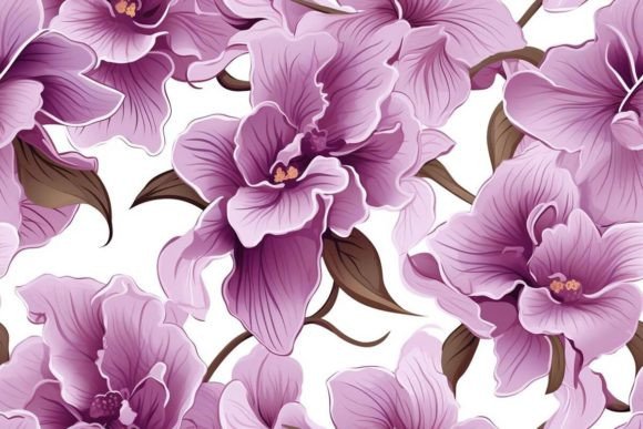 Unlocking the Beauty of Graphic Orchid Patterns Allover: A Guide to Versatile Digital Design